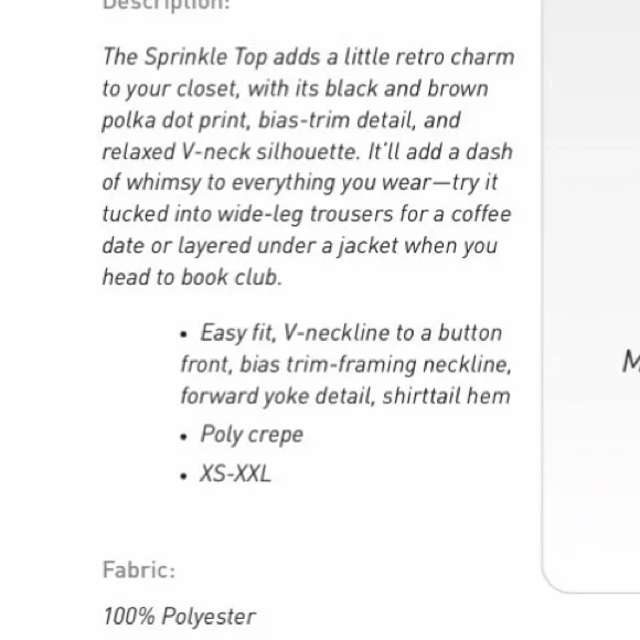 Cabi Sparkle Top - Picture 4 of 4